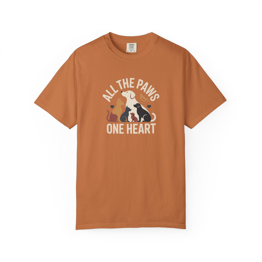 All the Paws One Heart Dog T-Shirt