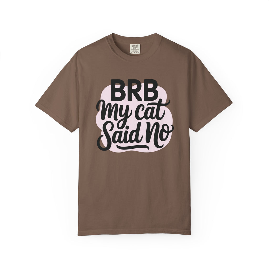 BRB My Cat Said No T-Shirt