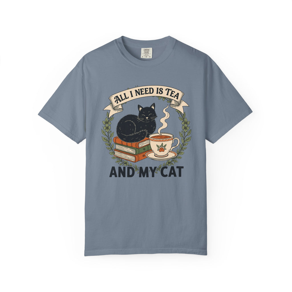 All I Need Is Tea & My Cat T-Shirt