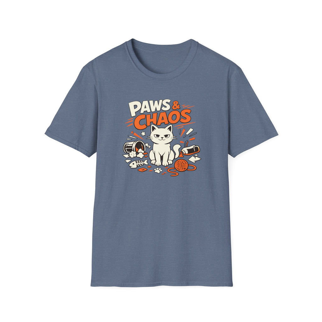Paws and Chaos Cat T-Shirt