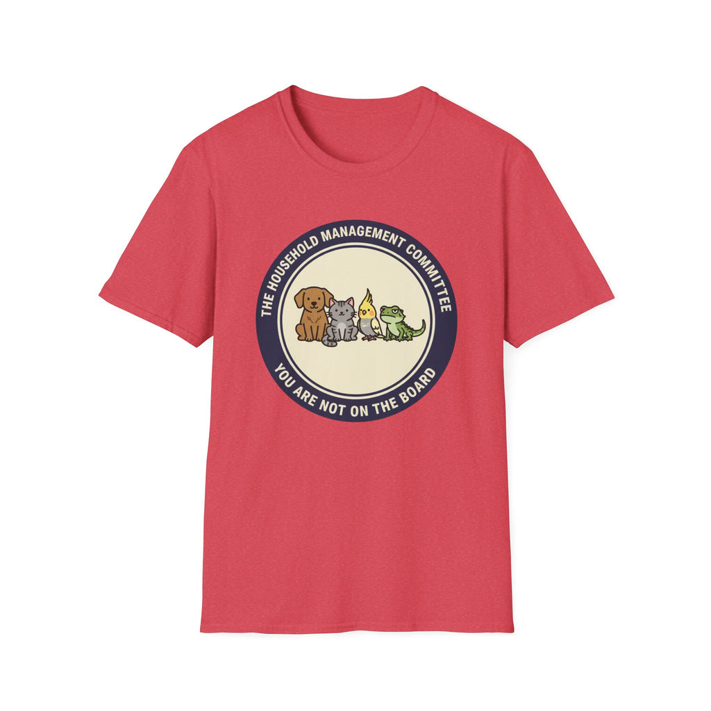 The Household Management Committee Pet  T-Shirt