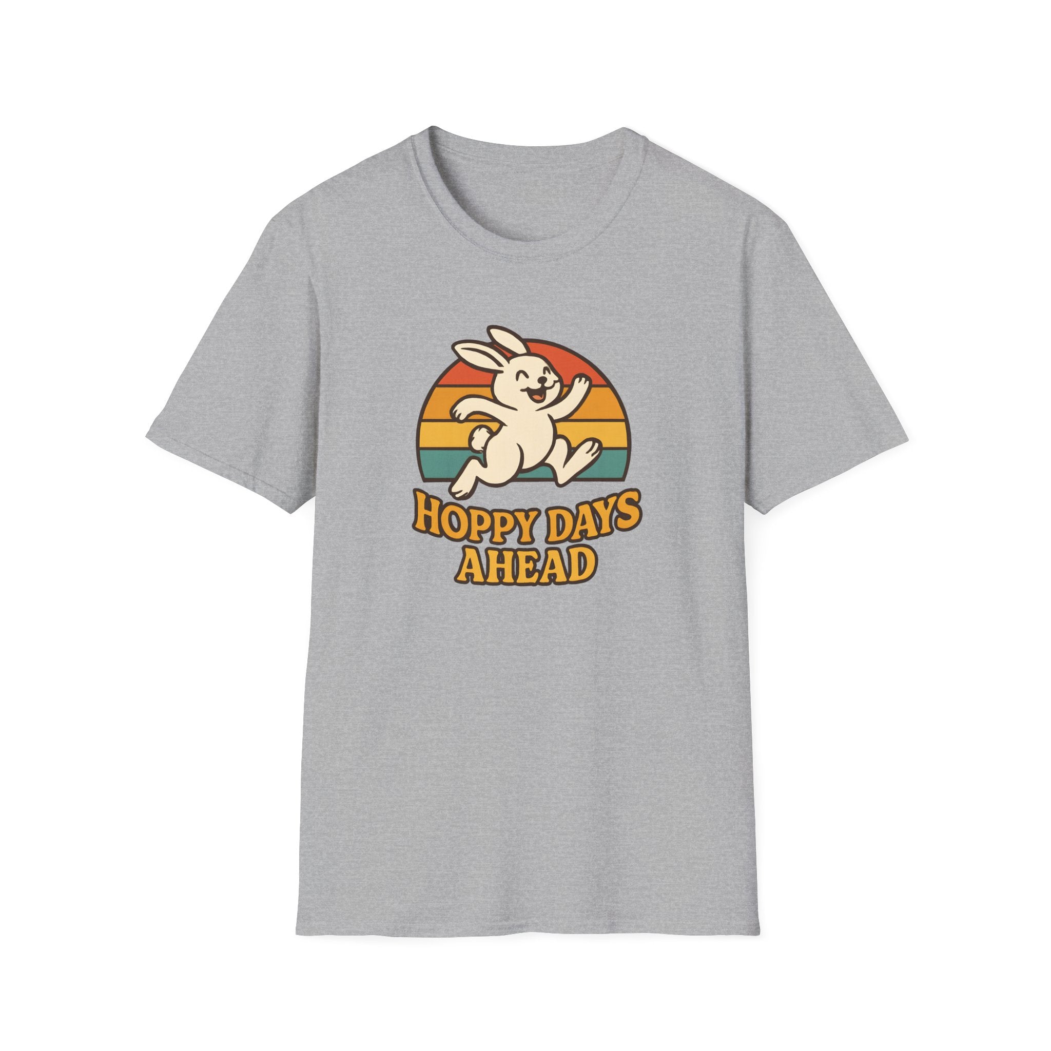 Happy Bunny Running T-Shirt