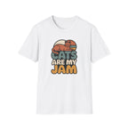Cats Are My Jam Retro T-Shirt