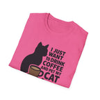 Cat and Coffee T-Shirt