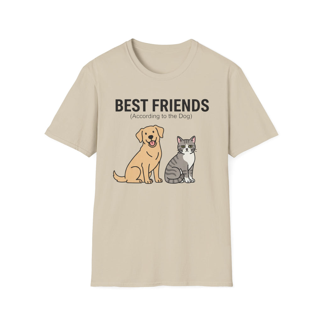 Best Friends Dog and Cat T-Shirt