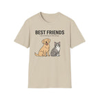 Best Friends Dog and Cat T-Shirt