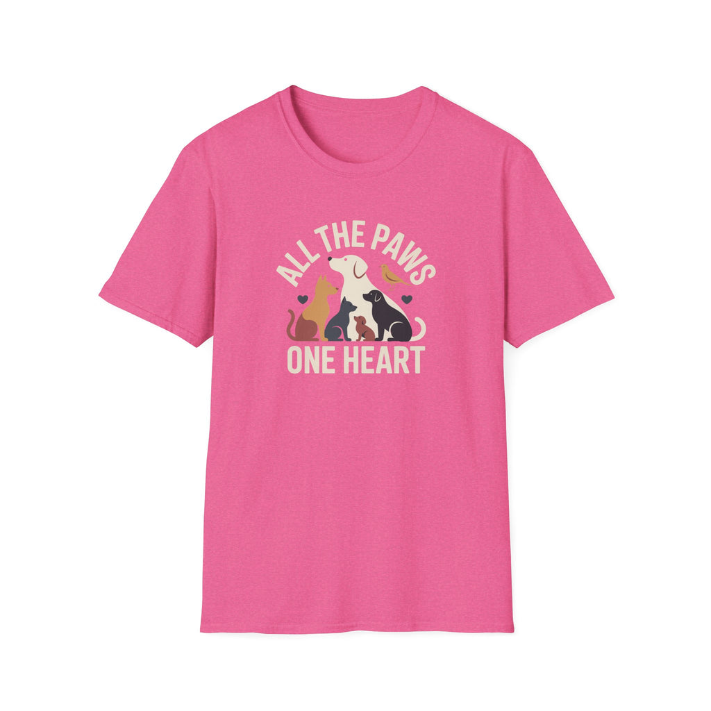 All the Paws One Heart Pet T-Shirt