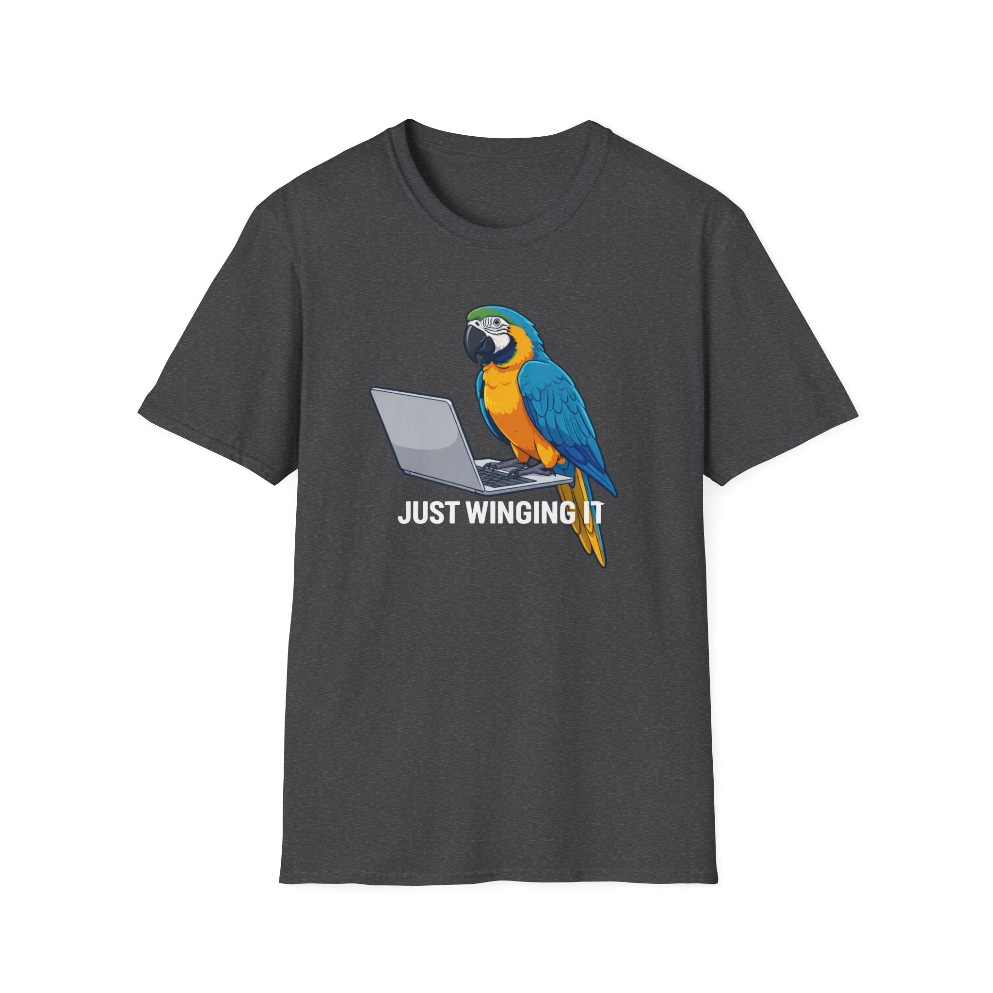 Just Winging It Parrot T-Shirt