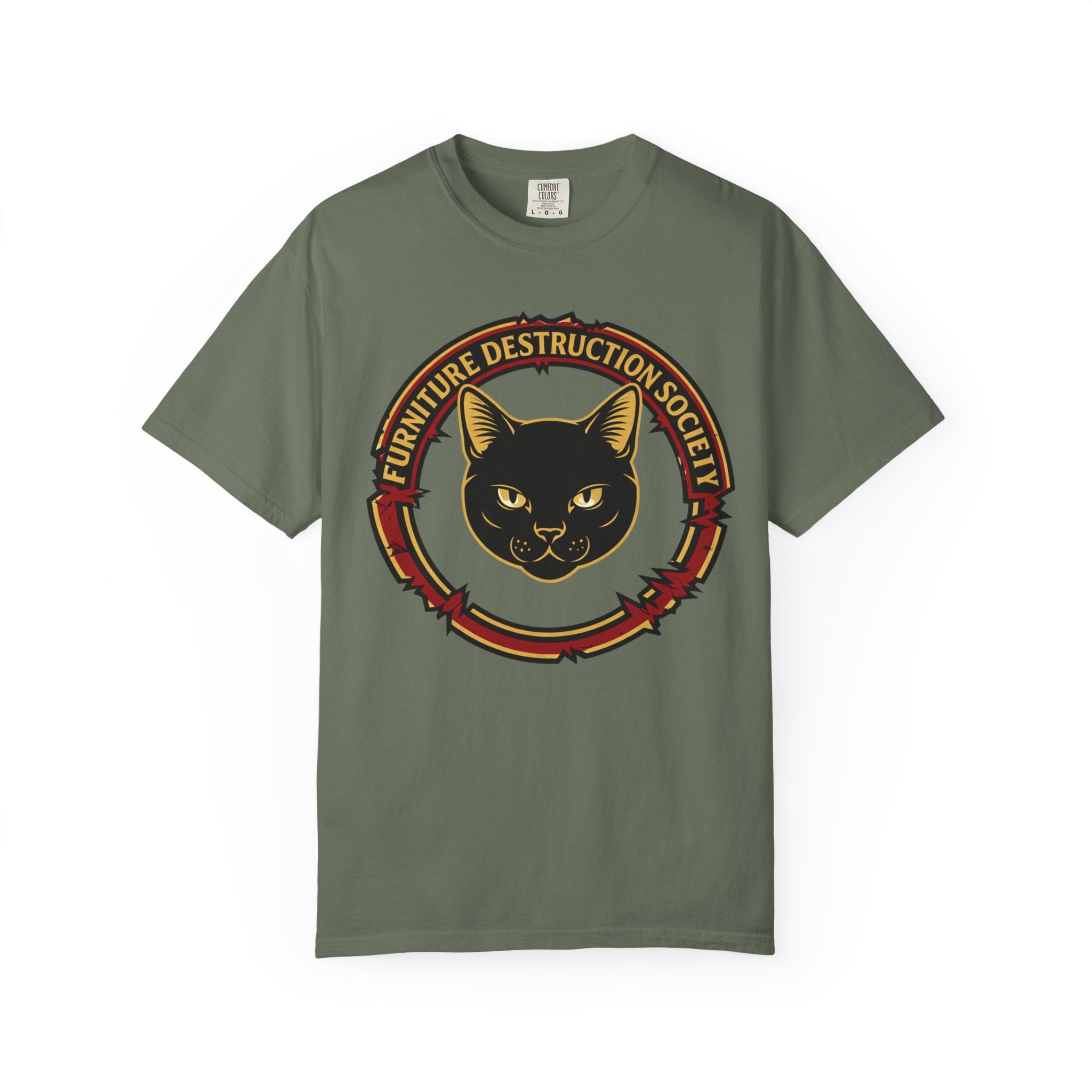 Furniture Destruction Society Cat T‑Shirt