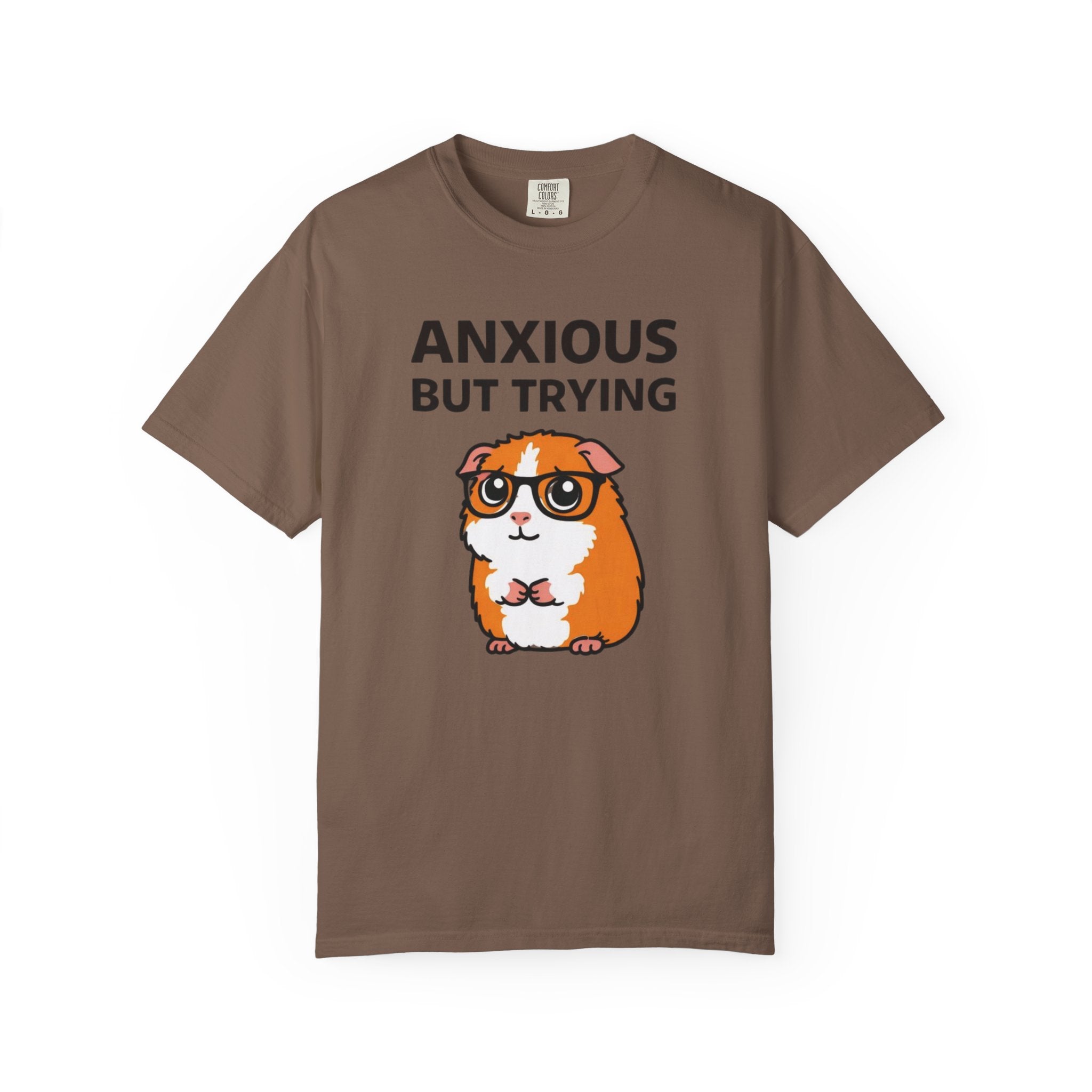 Anxious But Trying Guinea Pig T-Shirt