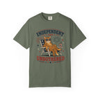 Independent and Unbothered 4th of July Cat T-Shirt