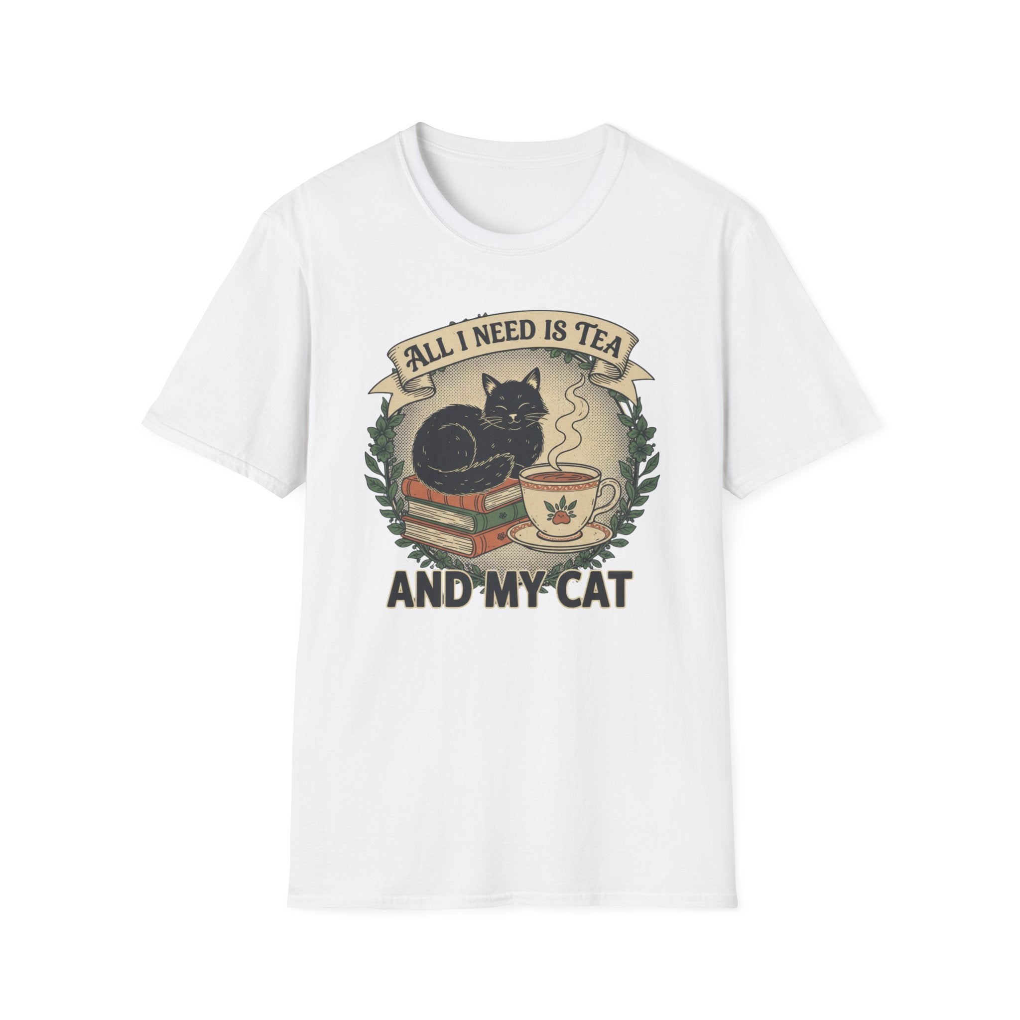 All I Need Is Tea And My Cat T-Shirt