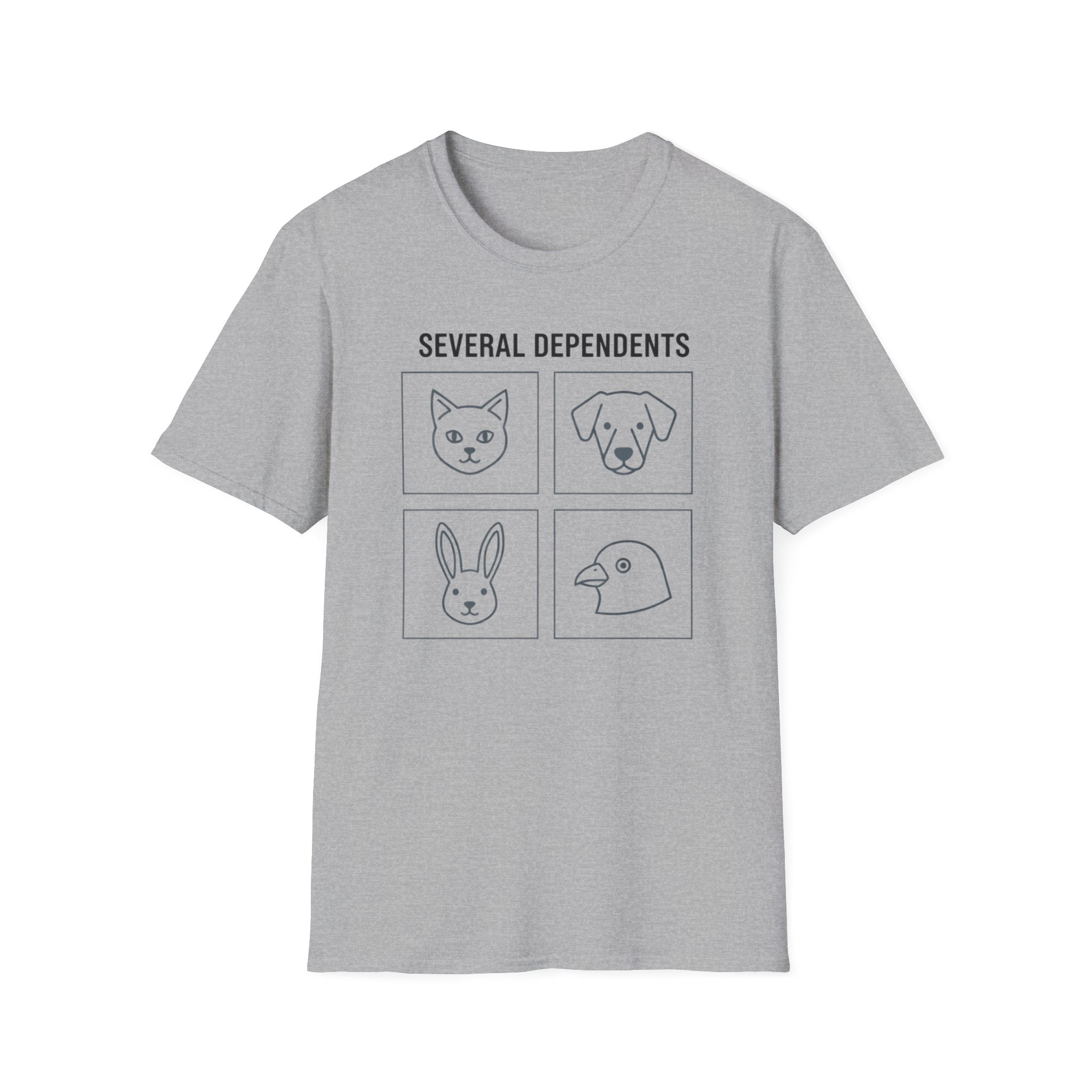Several Dependents Pet T-Shirt