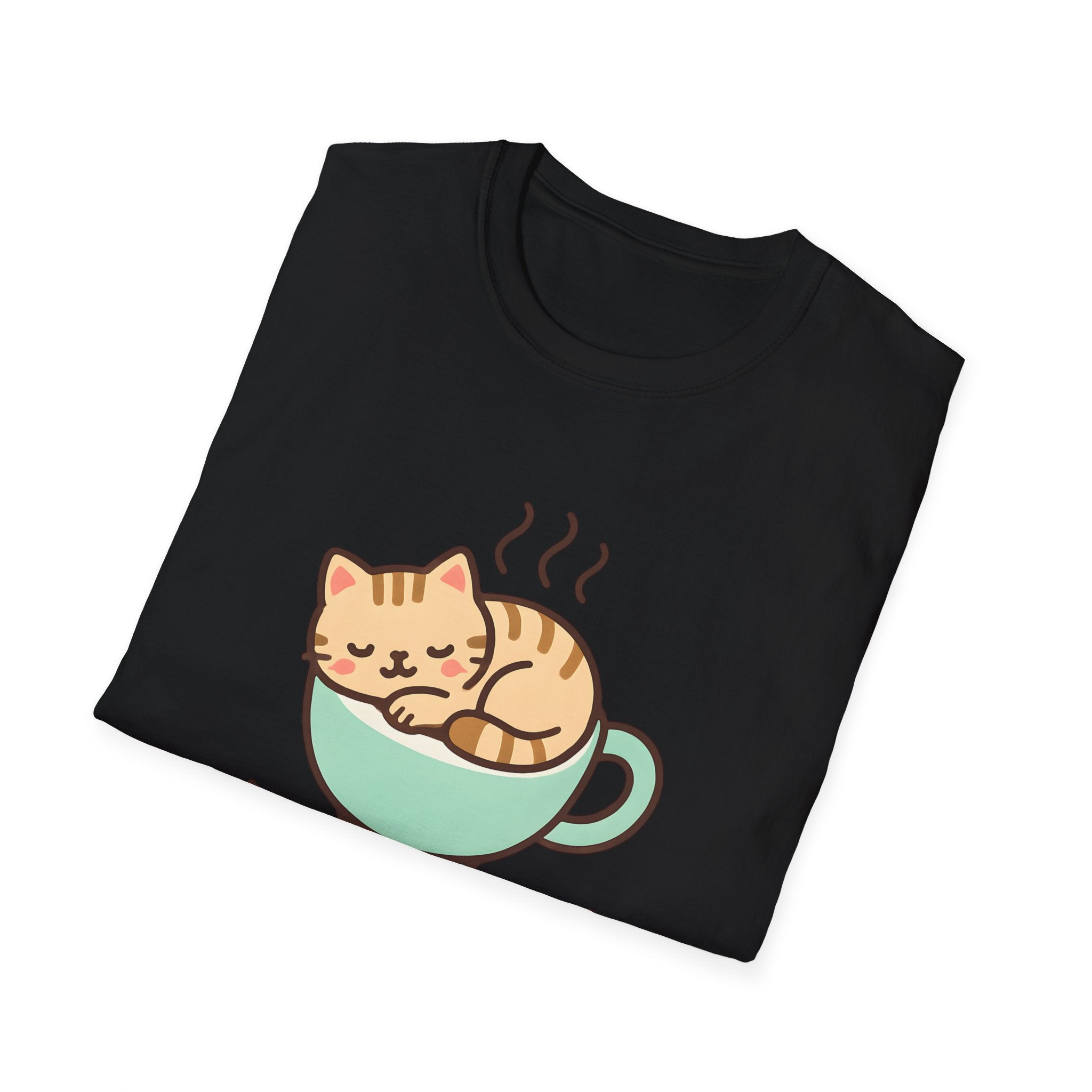 Cat in Coffee Cup T-Shirt