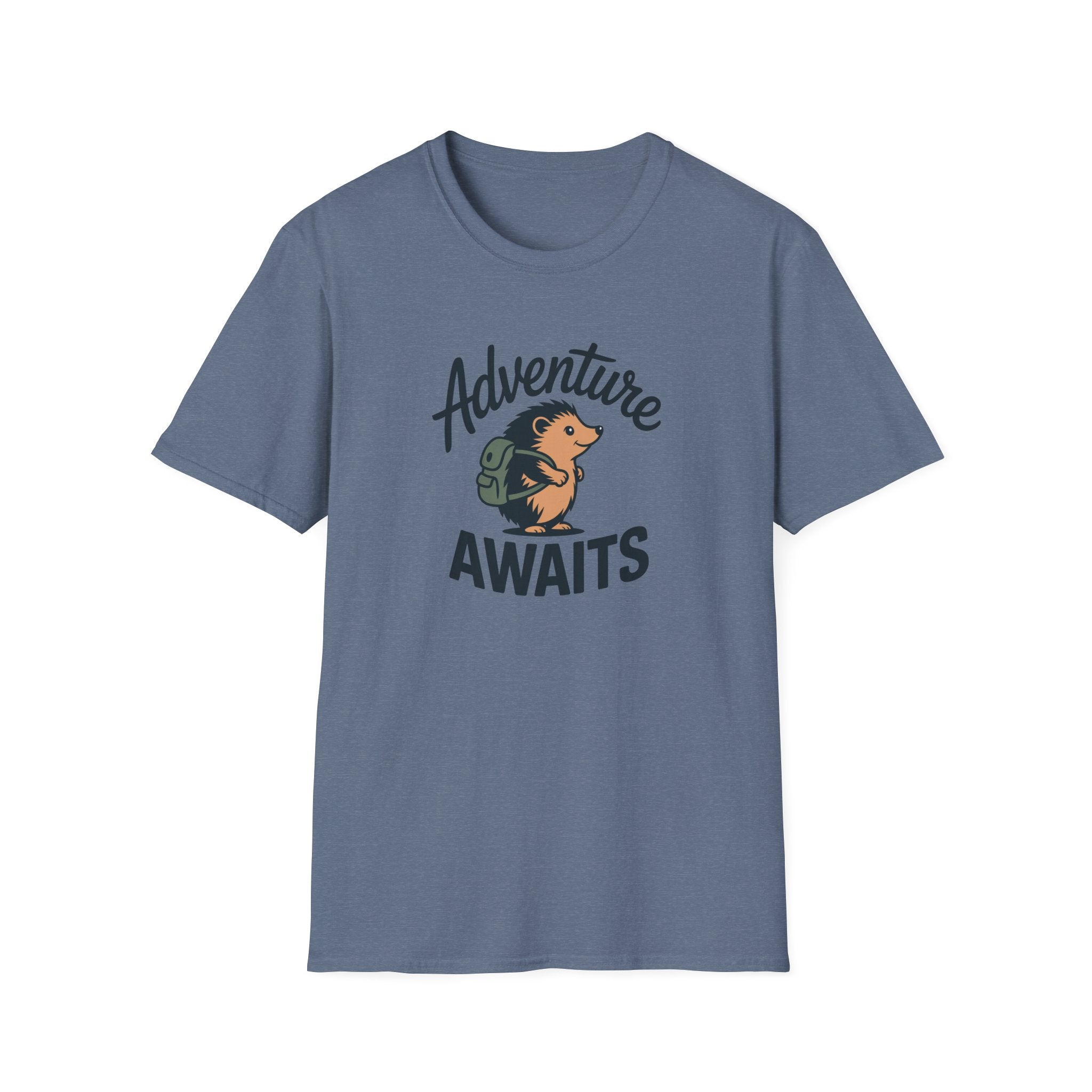 Adventure Awaits Hedgehog T-Shirt