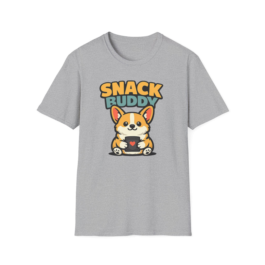 Snack Buddy Corgi Dog T-Shirt