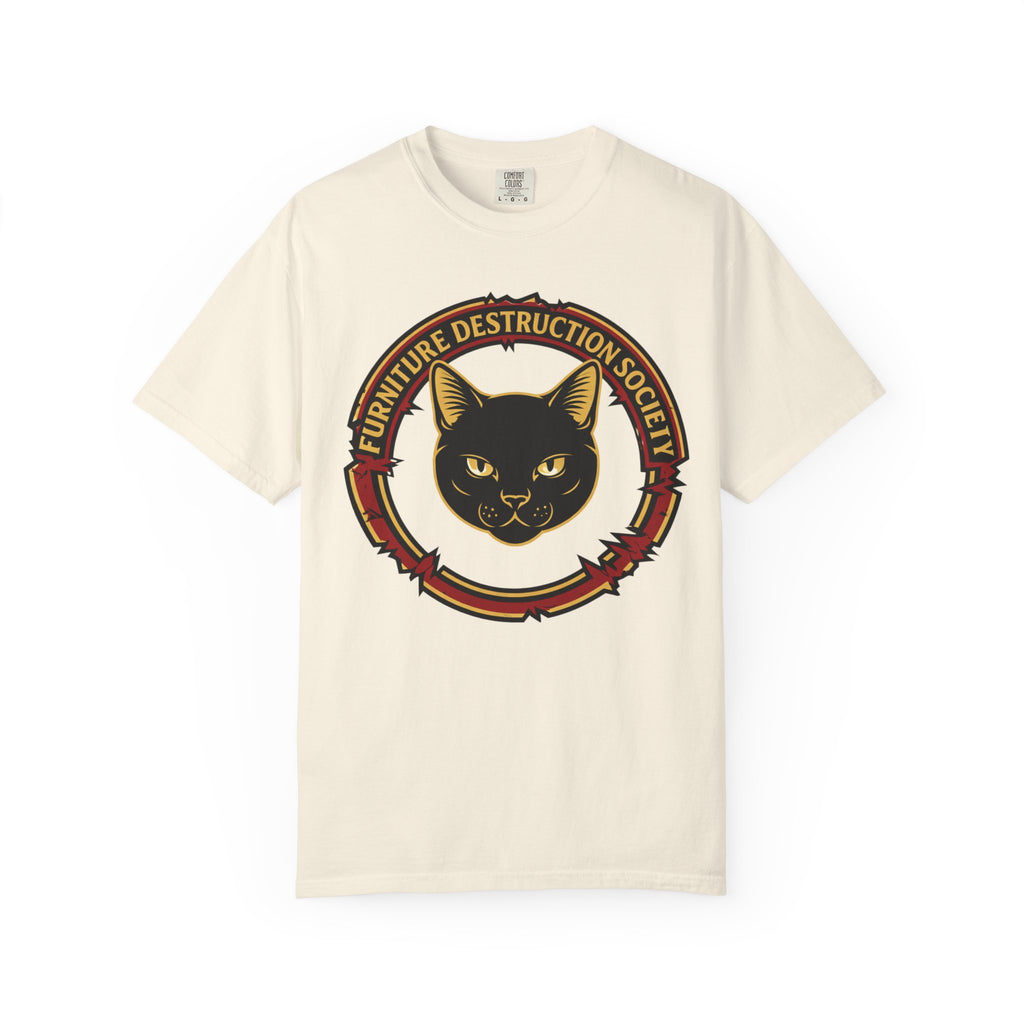 Furniture Destruction Society Cat T‑Shirt