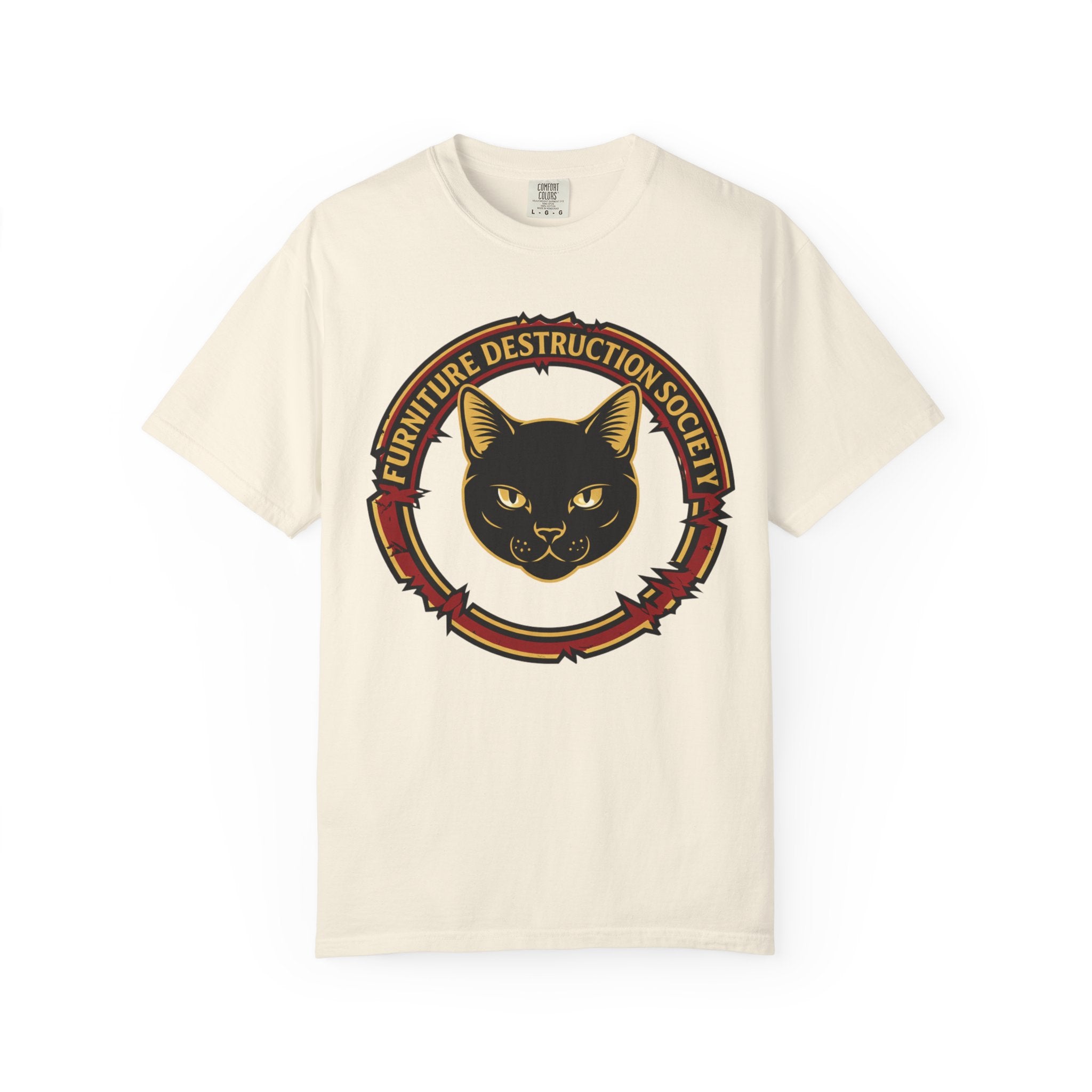 Furniture Destruction Society Cat T‑Shirt
