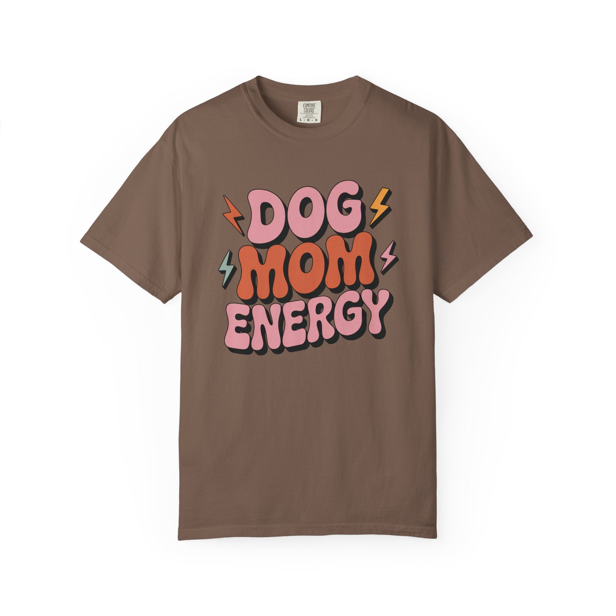 Dog Mom Energy Retro T-Shirt