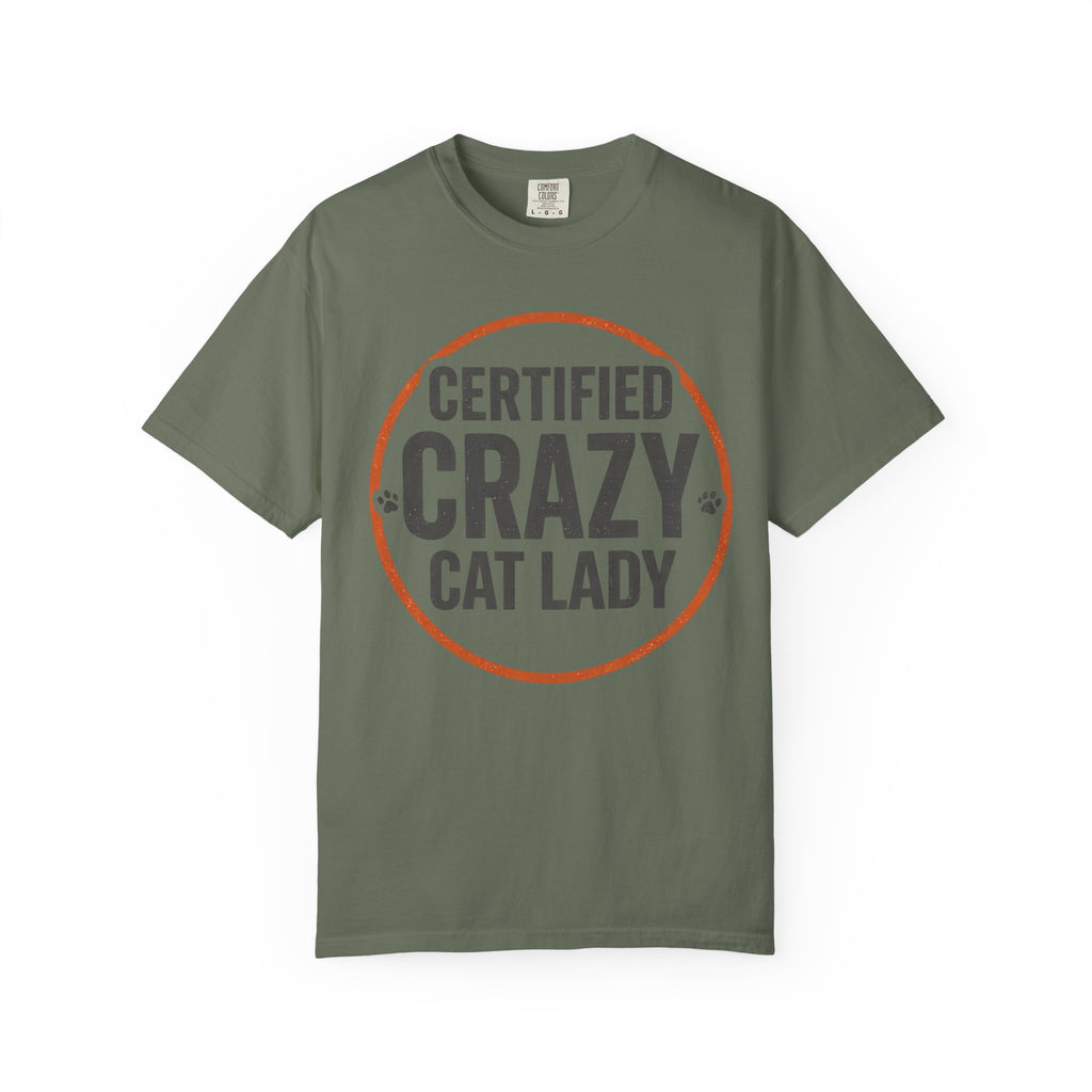 Certified Crazy Cat Lady T-Shirt