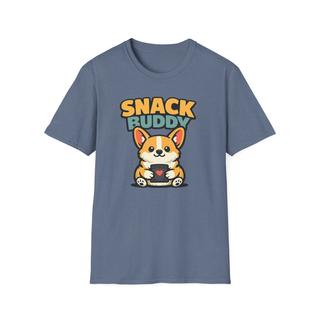 Snack Buddy Corgi Dog T-Shirt