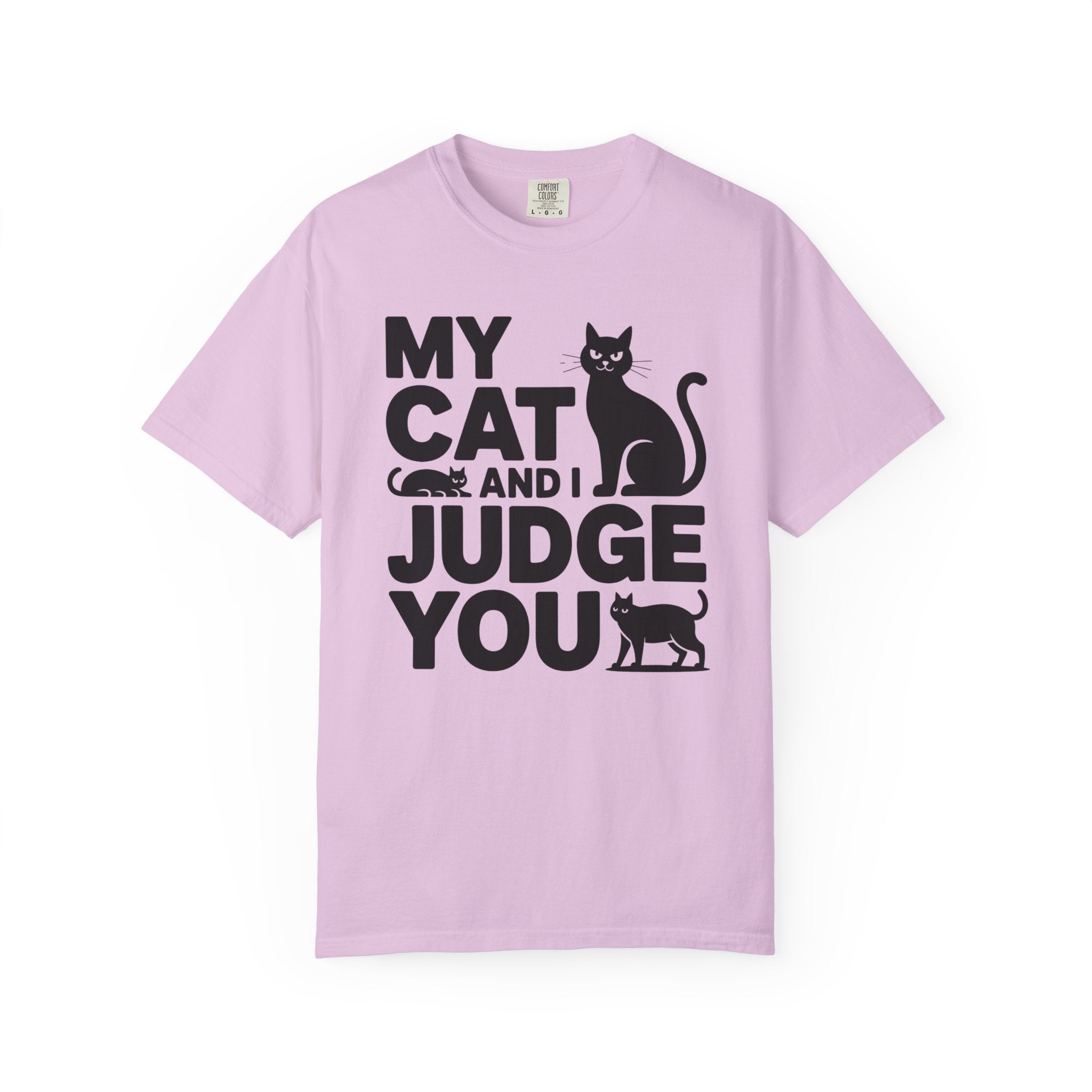My Cat and I Judge You Cat T-Shirt
