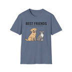 Best Friends Dog and Cat T-Shirt