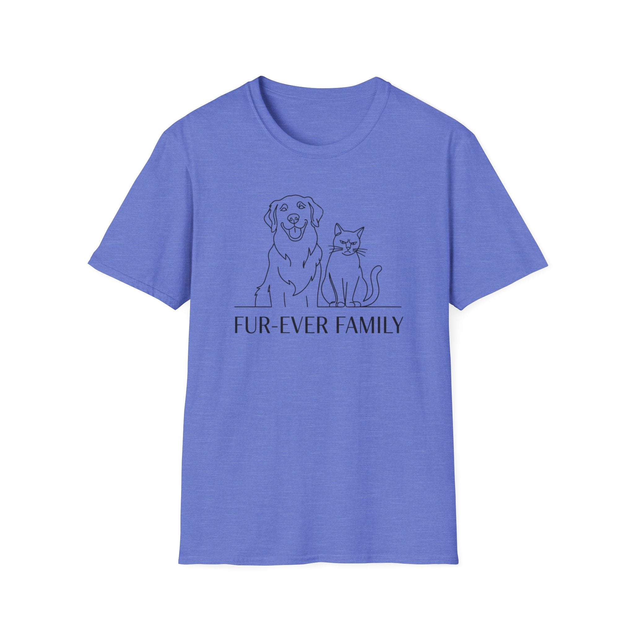 Fur Ever Family Dog and Cat T-Shirt