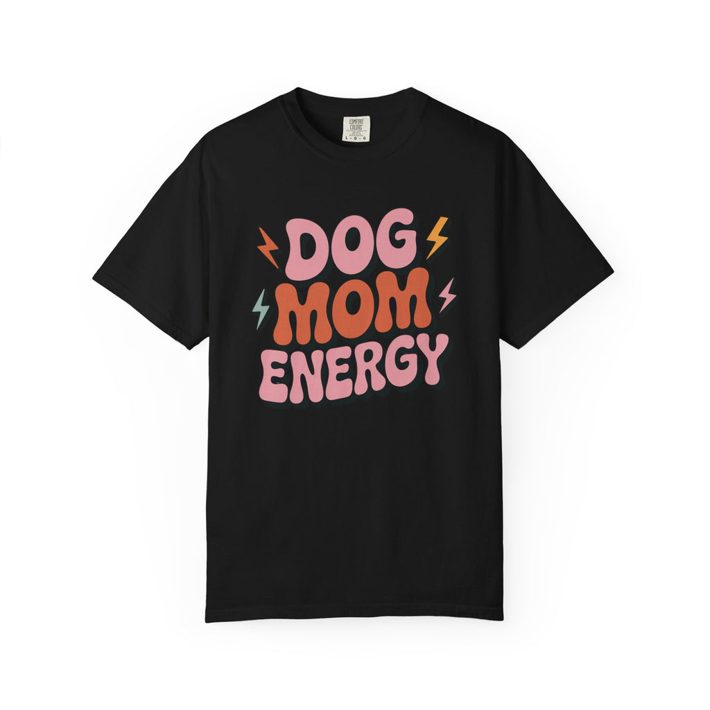 Dog Mom Energy Retro T-Shirt