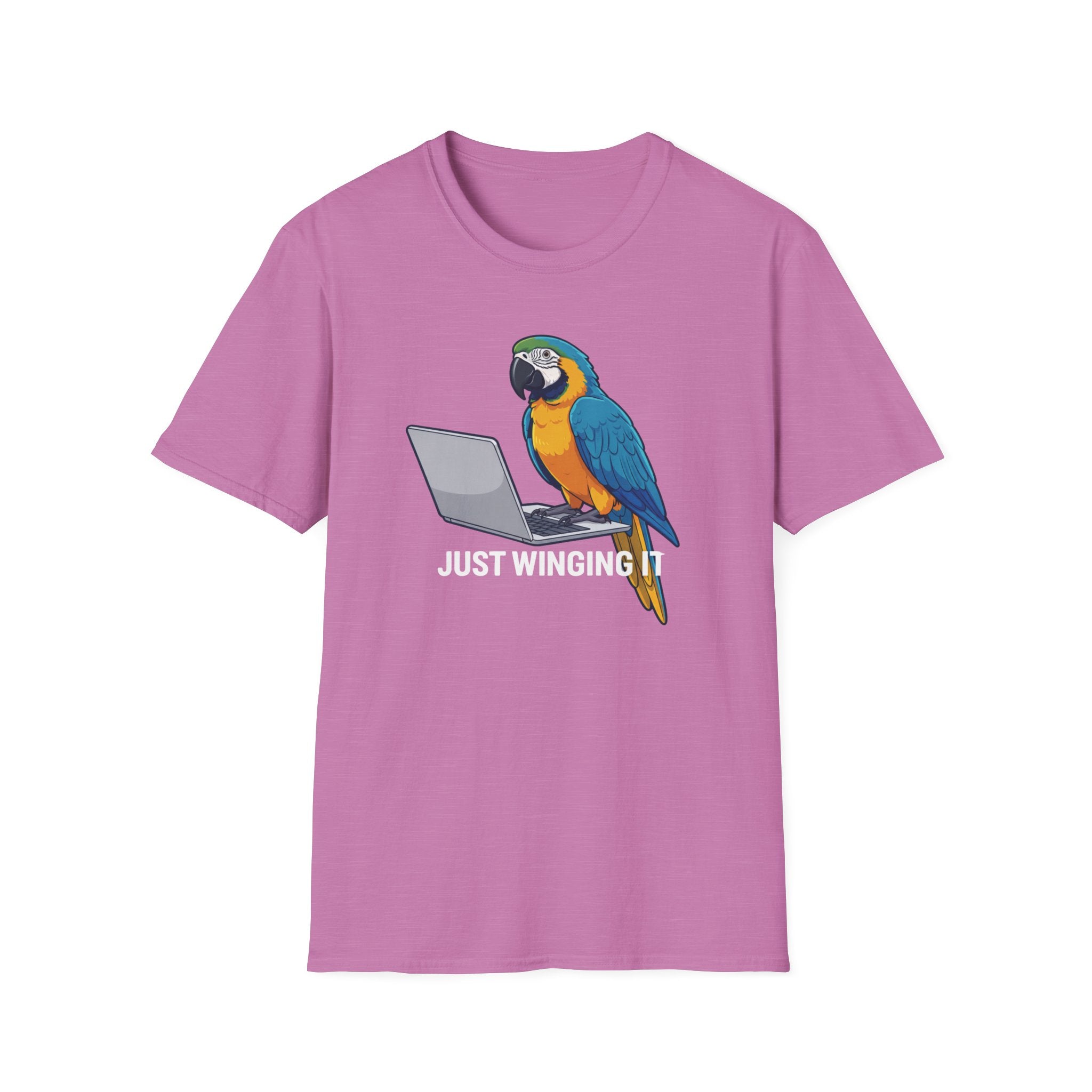 Just Winging It Parrot T-Shirt