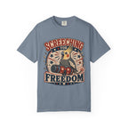 Patriotic Screeching for Freedom Cockatiel T-Shirt