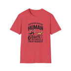 Certified Service Human Dog  T-Shirt