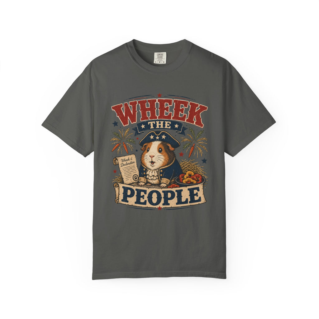 Wheek the People 4th of July T-Shirt — Patriotic Guinea Pig Graphic Tee