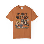 My Rats Have a Piss Rock and I Have Questions Rat T-Shirt