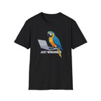 Just Winging It Parrot T-Shirt