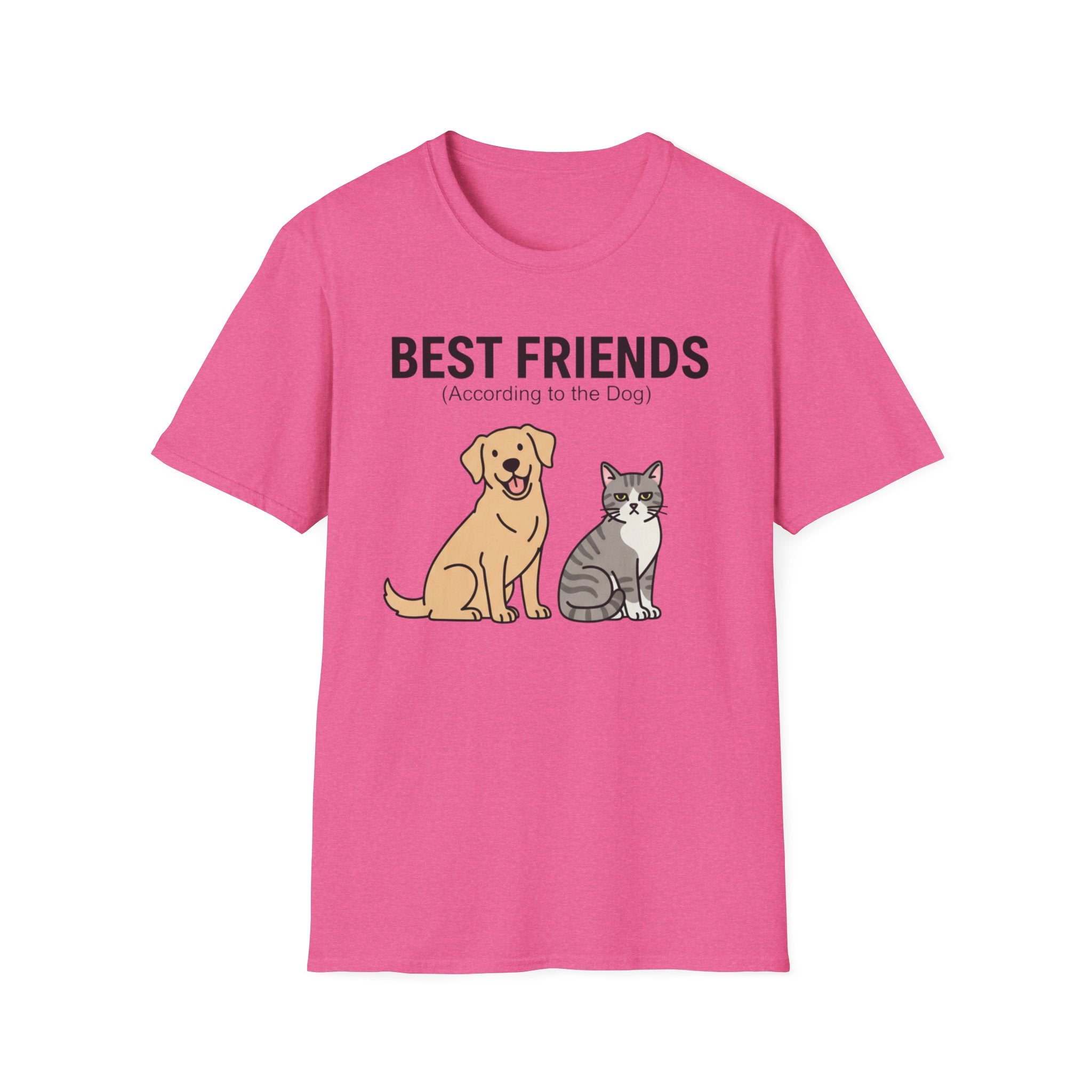Best Friends Dog and Cat T-Shirt