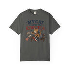 My Cat Started the Revolution 4th of July - Patriotic Funny Cat Tee
