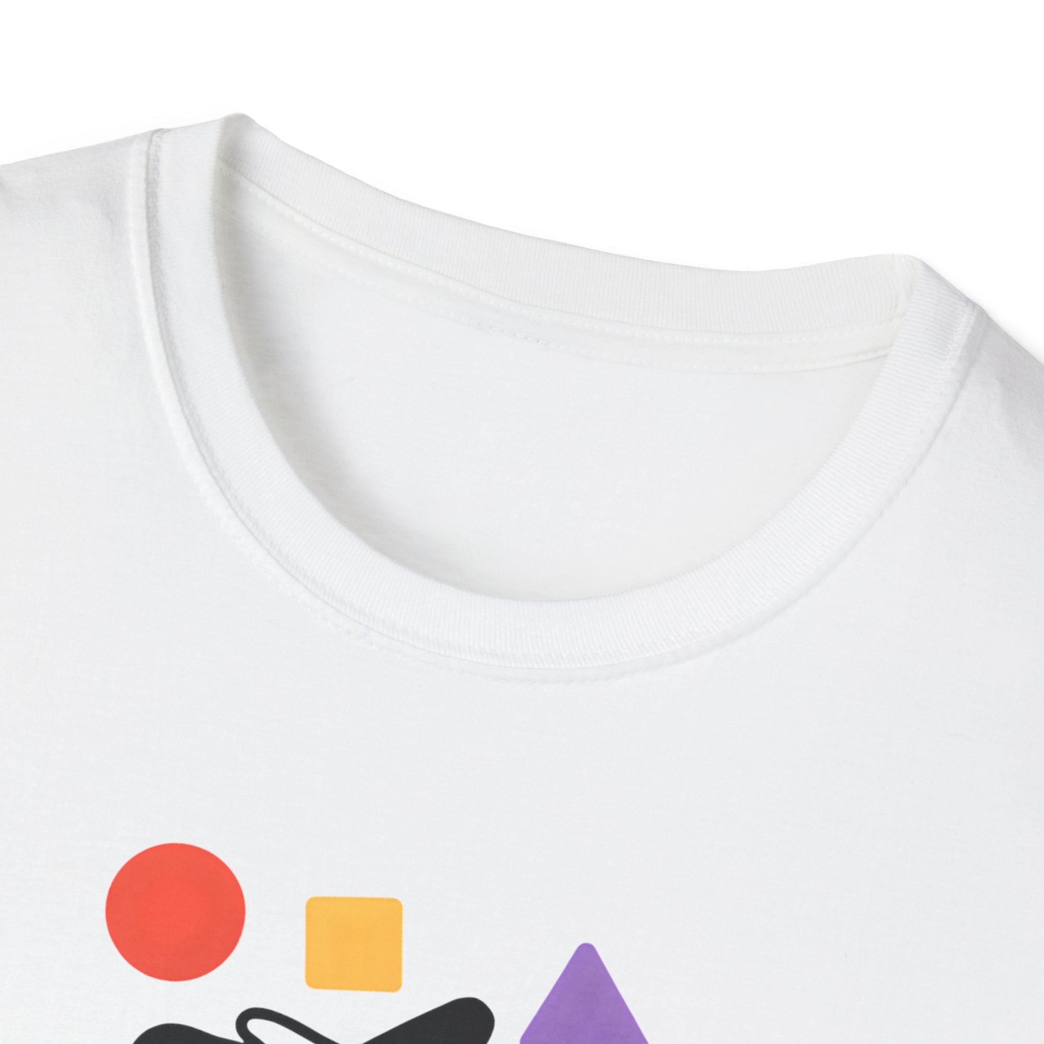 Unicorn with colorful shapes T-Shirt