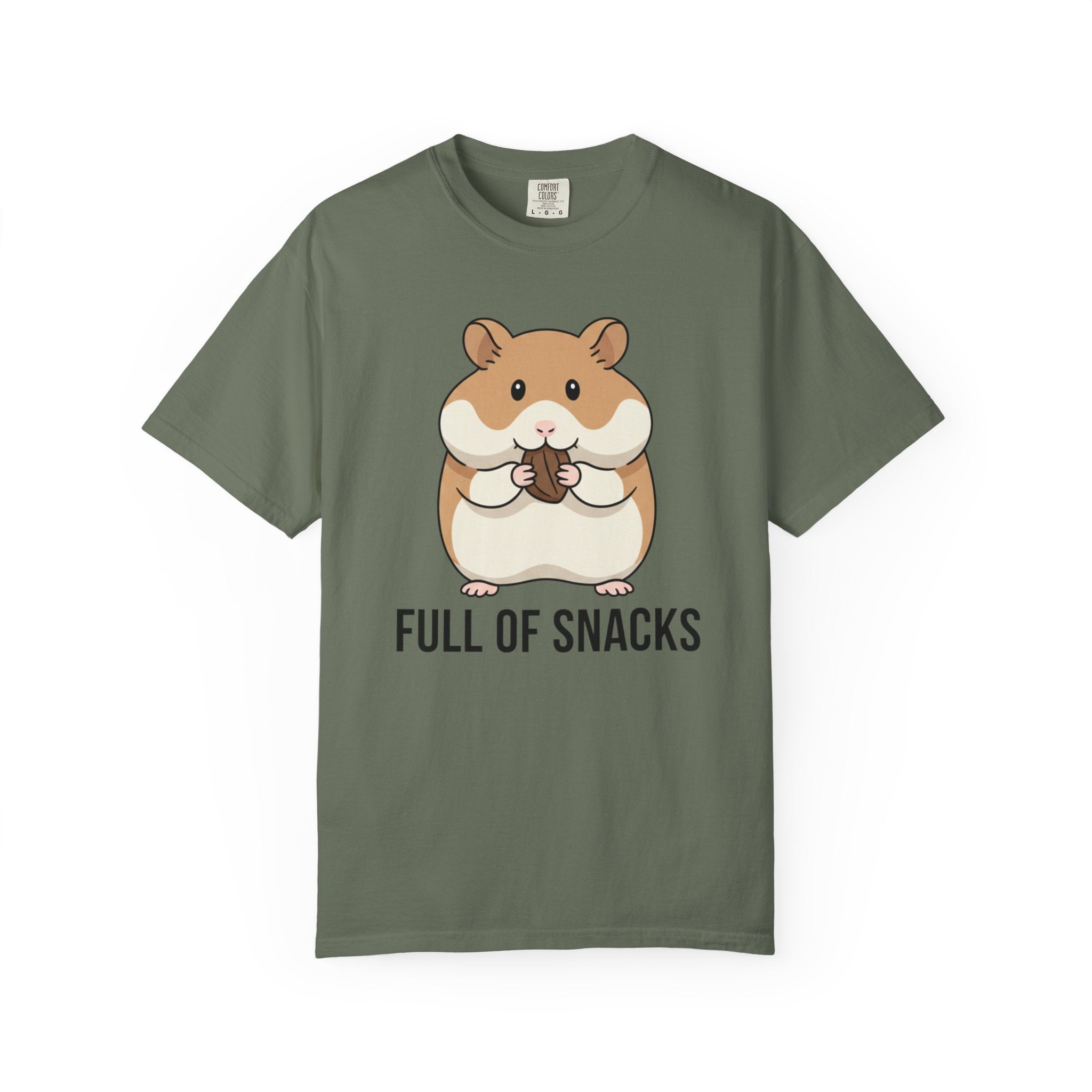 Full of Snacks Hamster T-Shirt
