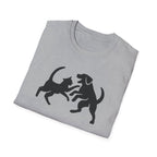 Cat and dog fight T-Shirt