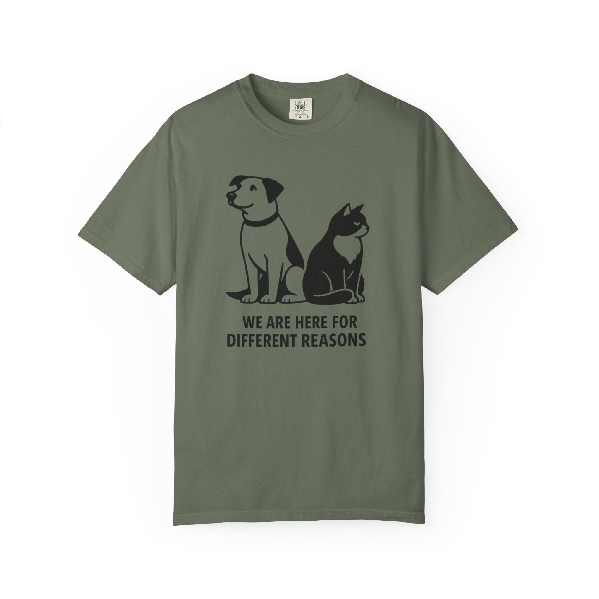 We Are Here For Different Reasons T-Shirt