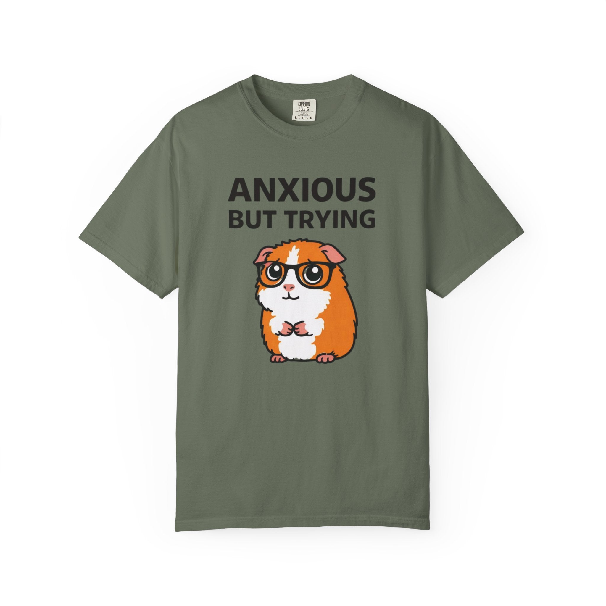 Anxious But Trying Guinea Pig T-Shirt