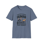 Certified Service Human Dog  T-Shirt