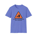 Critical System Error: Walk Required Dog  T-Shirt