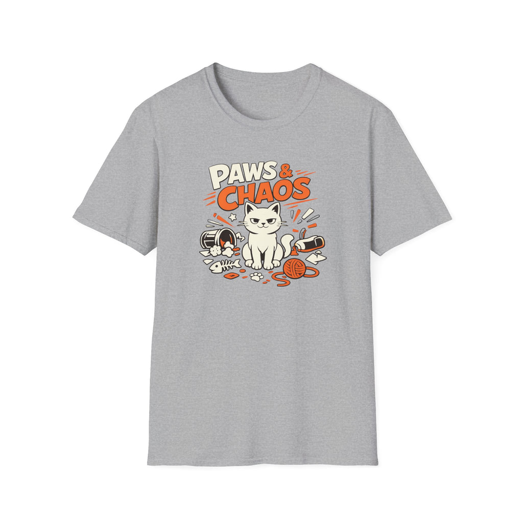 Paws and Chaos Cat T-Shirt