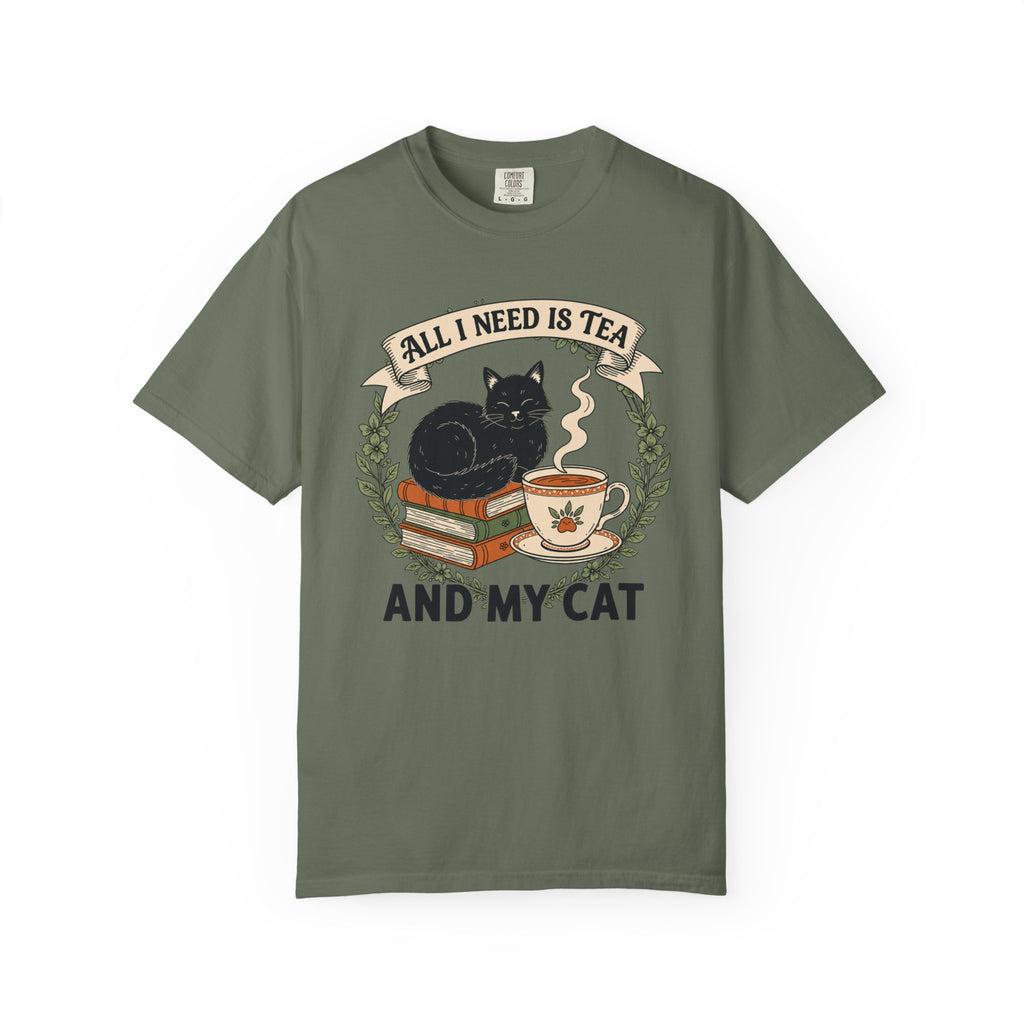 All I Need Is Tea & My Cat T-Shirt