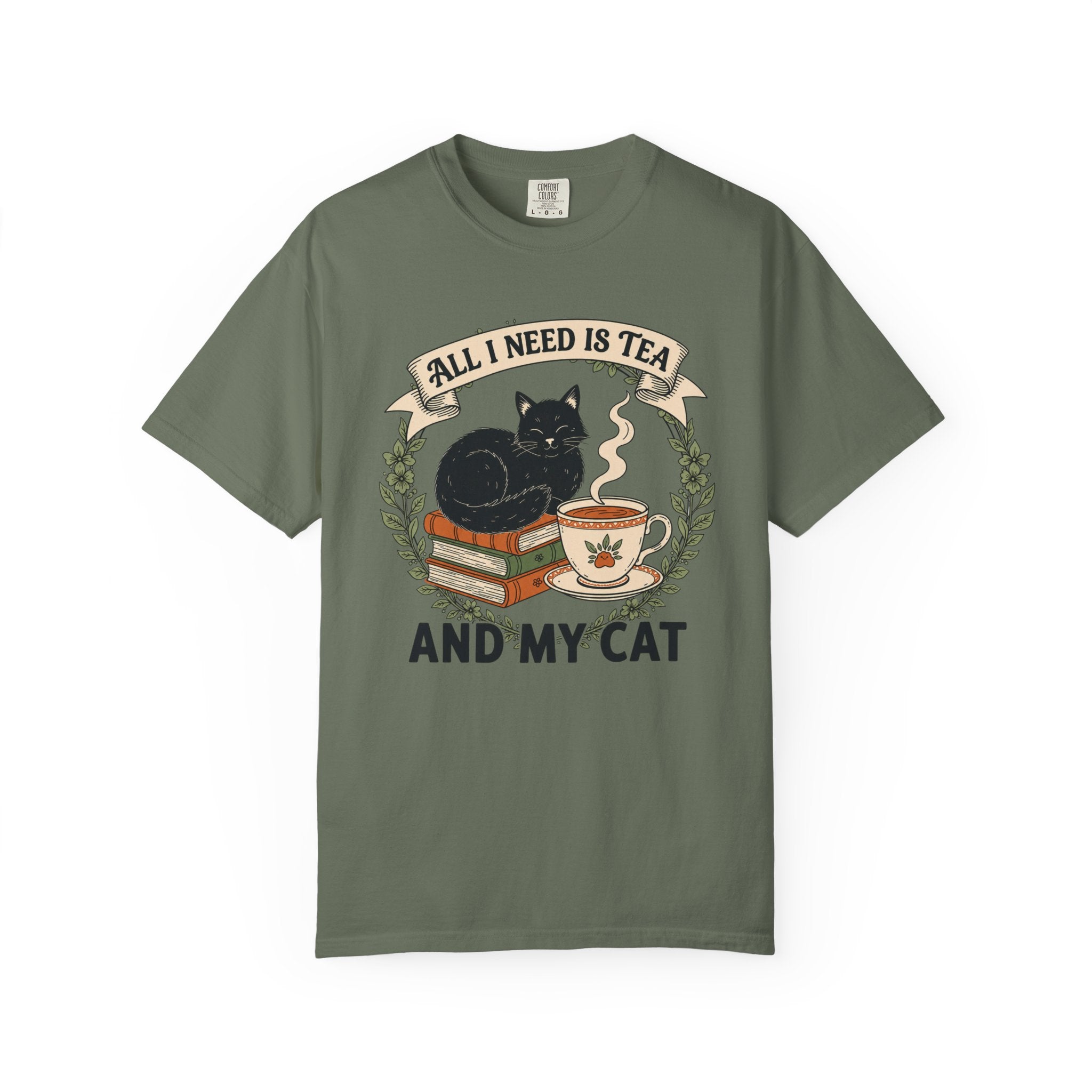 All I Need Is Tea & My Cat T-Shirt