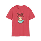 Cat in Coffee Cup T-Shirt