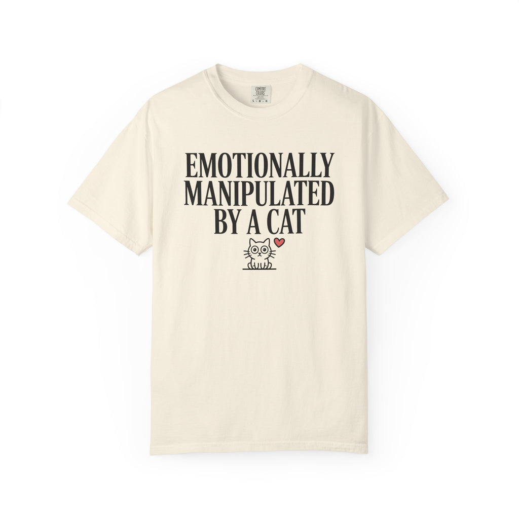 Emotionally Manipulated by a Cat T-Shirt