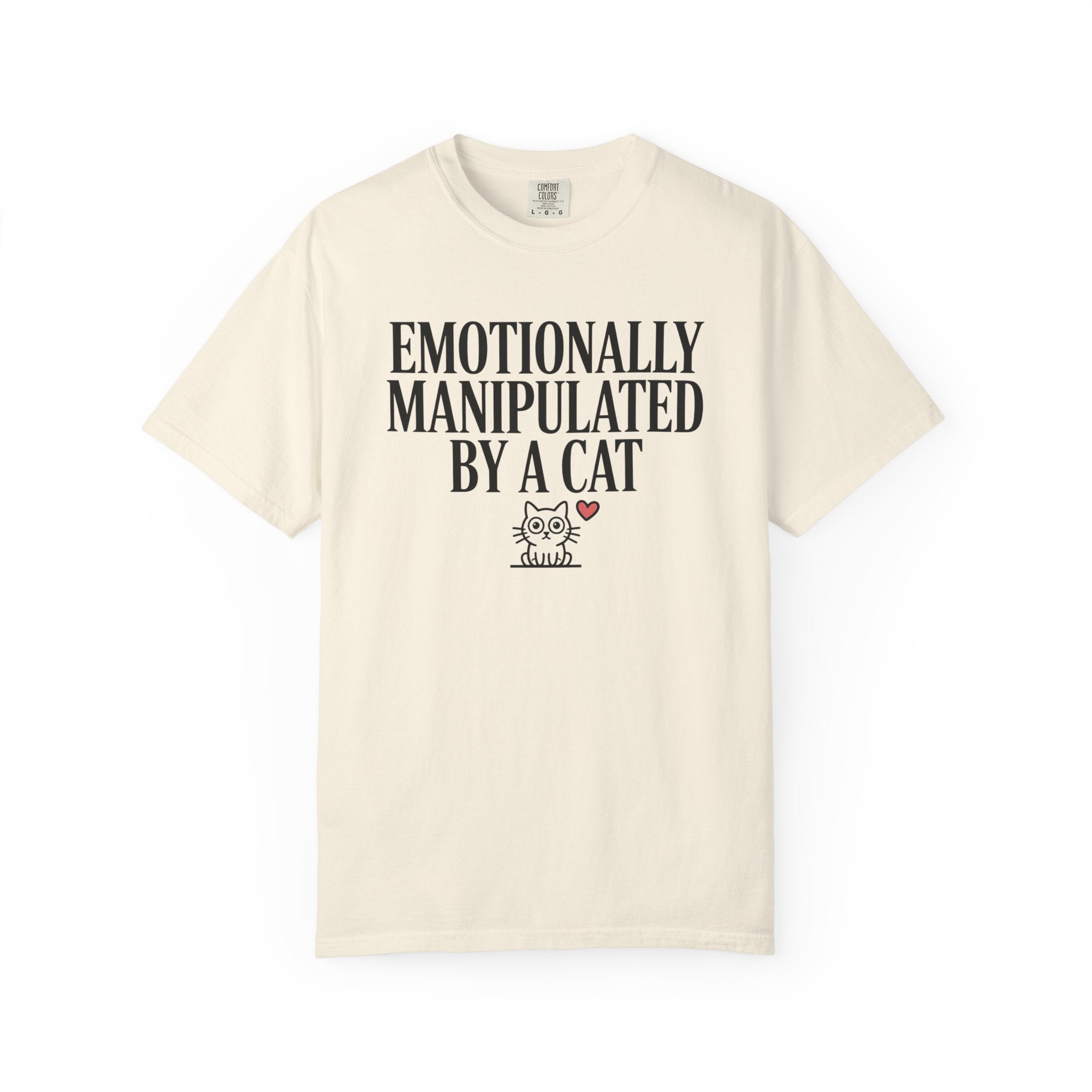 Emotionally Manipulated by a Cat T-Shirt